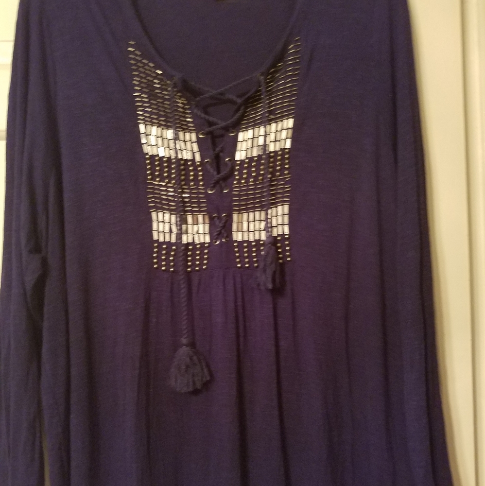 Avenue Blue Tunic